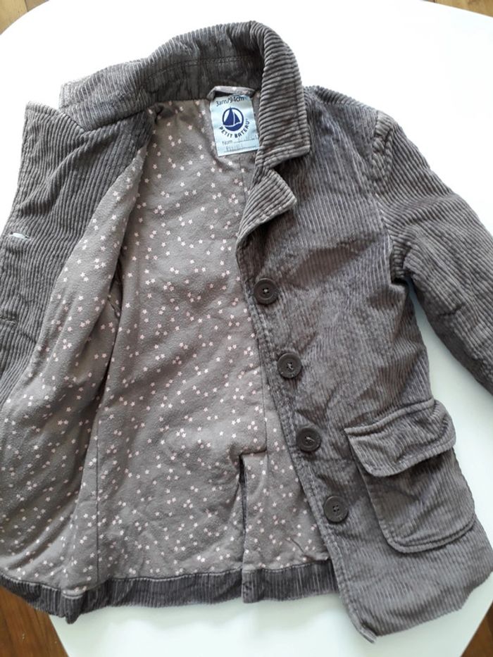 Manteau petit bateau 3 ans - photo numéro 3