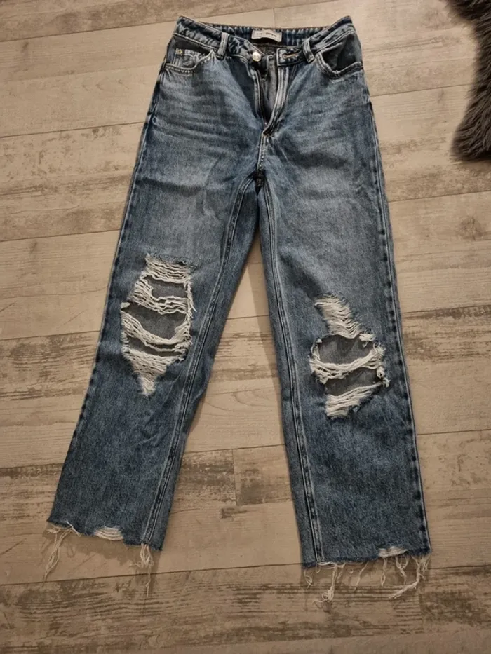 Jean mom femme