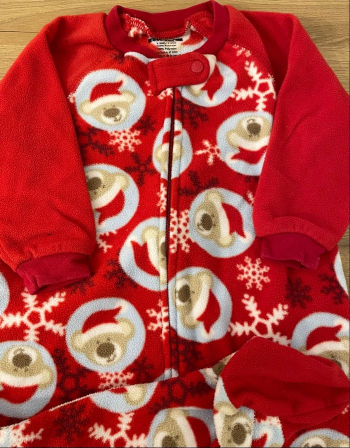 Pyjama à Motifs George fille garçon taille 12 mois pour les fêtes - photo numéro 8