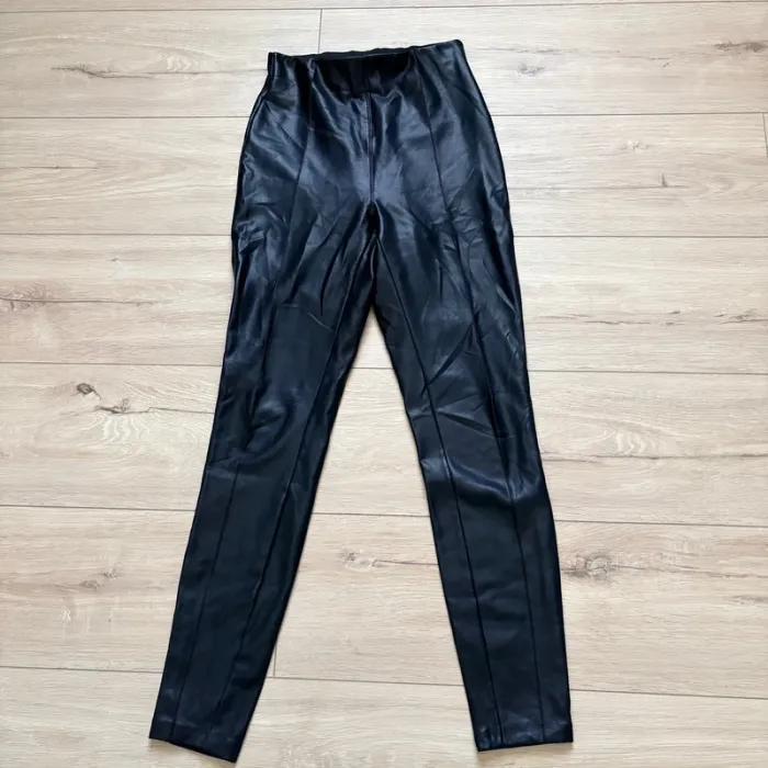 Pantalon simili cuir noir Pimkie T34 - photo numéro 2
