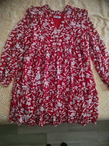 Robe courte fluide 