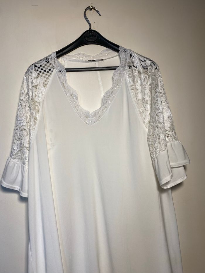 Tunique manches dentelle T46 - photo numéro 2