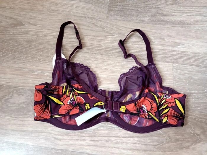 soutien gorge fleuri 100 E - photo numéro 2