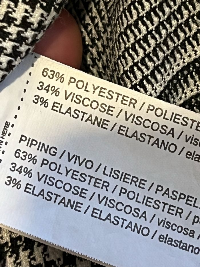 Blouse à carreaux Mango M - photo numéro 5