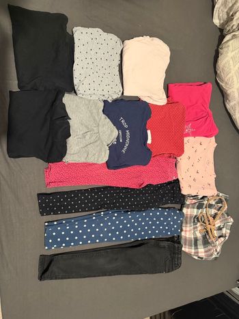 Lot vêtements fille