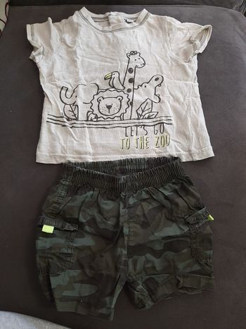 Ensemble 2 pièces 12 mois