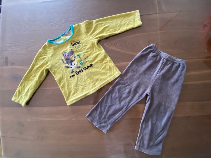 Pyjama et robe de chambre 3-4ans - photo numéro 3