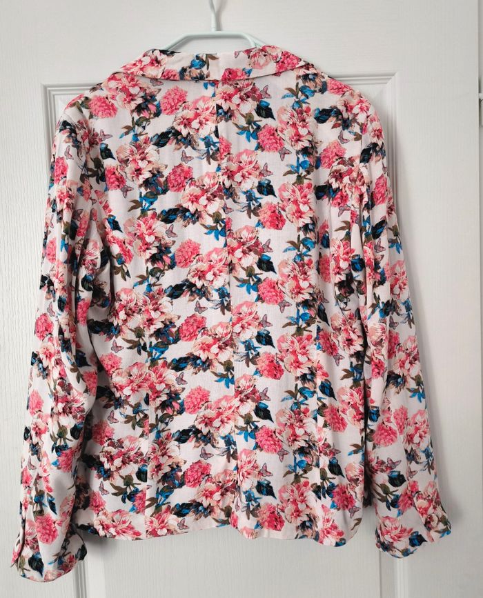 Blazer fleuri 40 - photo numéro 2