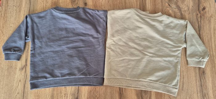 Pulls zeeman beige et gris - photo numéro 2