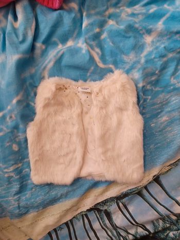 Boléro tout doux peluche 6 mois