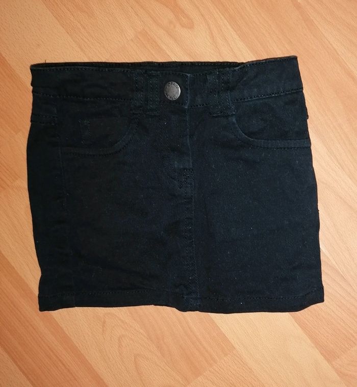 Jupe jean's noire dpam