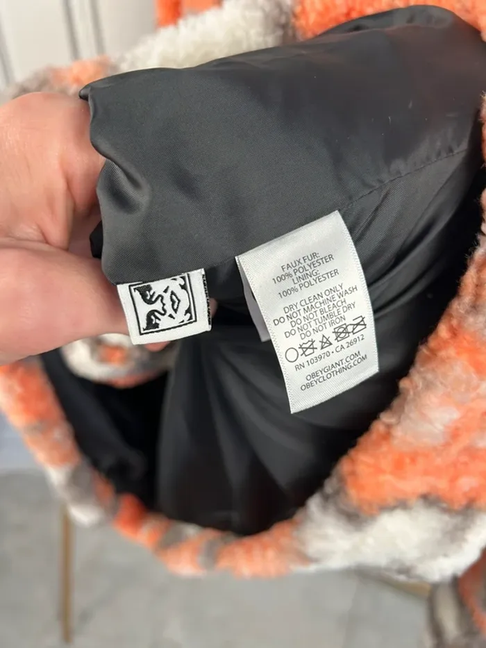 Veste polaire Obey Unisexe T.M neuve - photo numéro 5