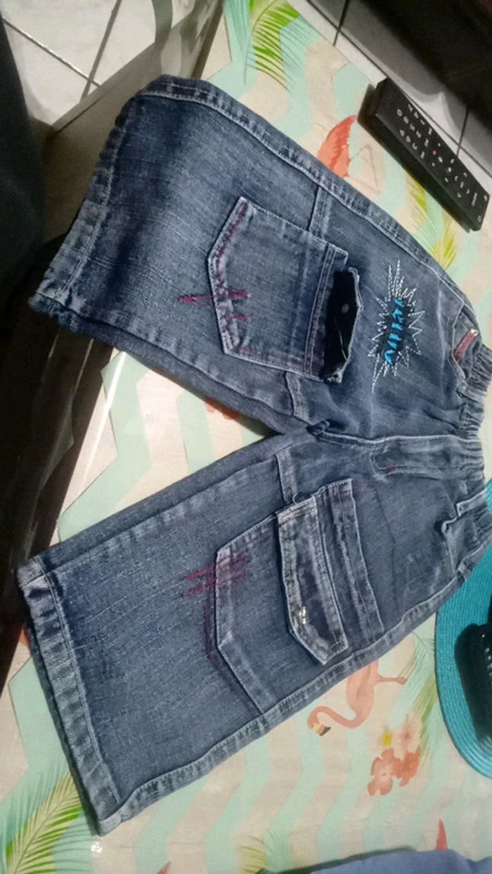Bermuda jeans garçon neuf