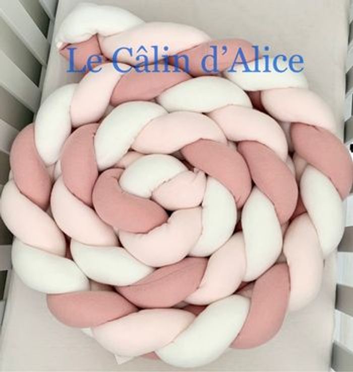 🌸 tresse de lit Neuve Fait Main 3m60 - photo numéro 3