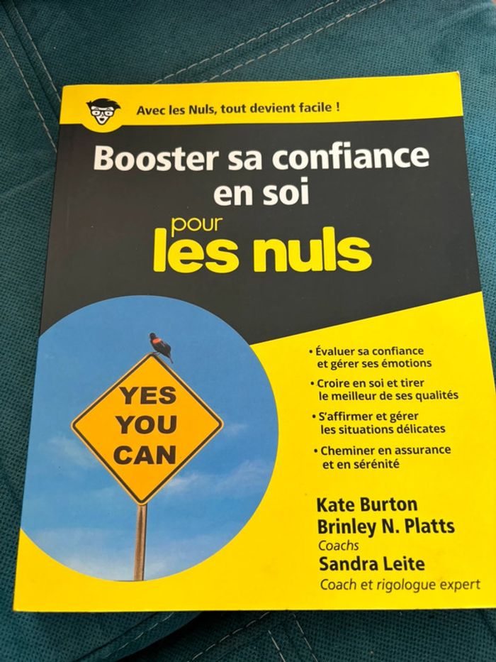 Livre comment booster sa confiance en soi pour les nuls