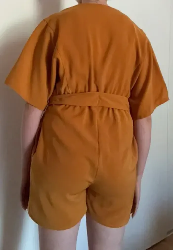 Combishort Tziganette couleur mangue - photo numéro 3