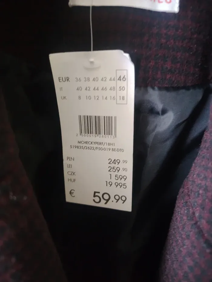 Veste biker mi saison taille petit 46 - photo numéro 6