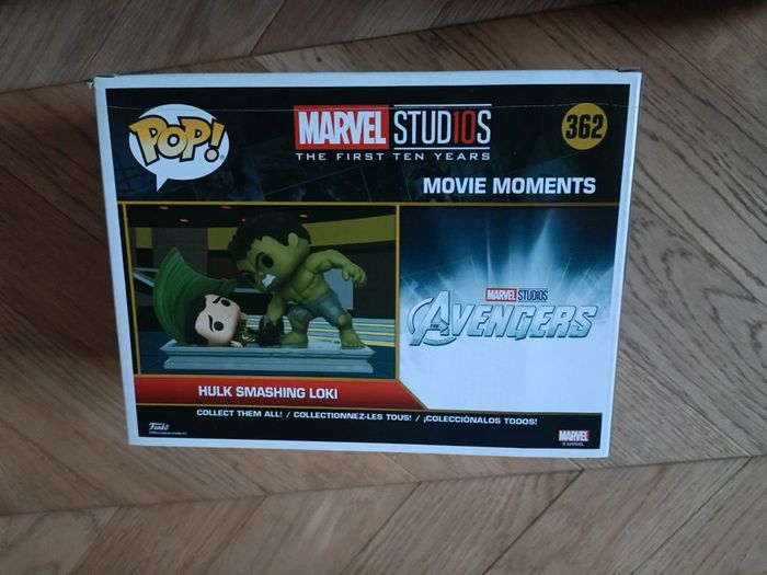 Funko pop Hulk smashing Loki 362 - photo numéro 3