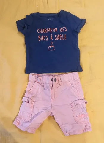 Ensemble 2 pièces 12 mois