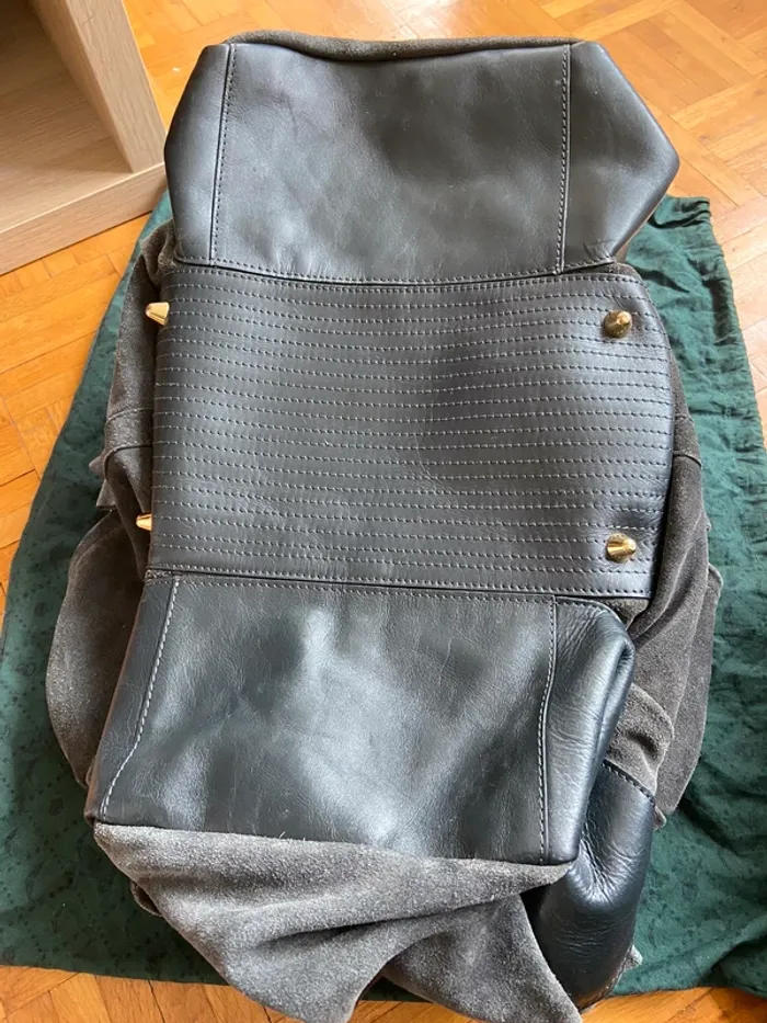 Sac Zadig et Voltaire daim - photo numéro 6