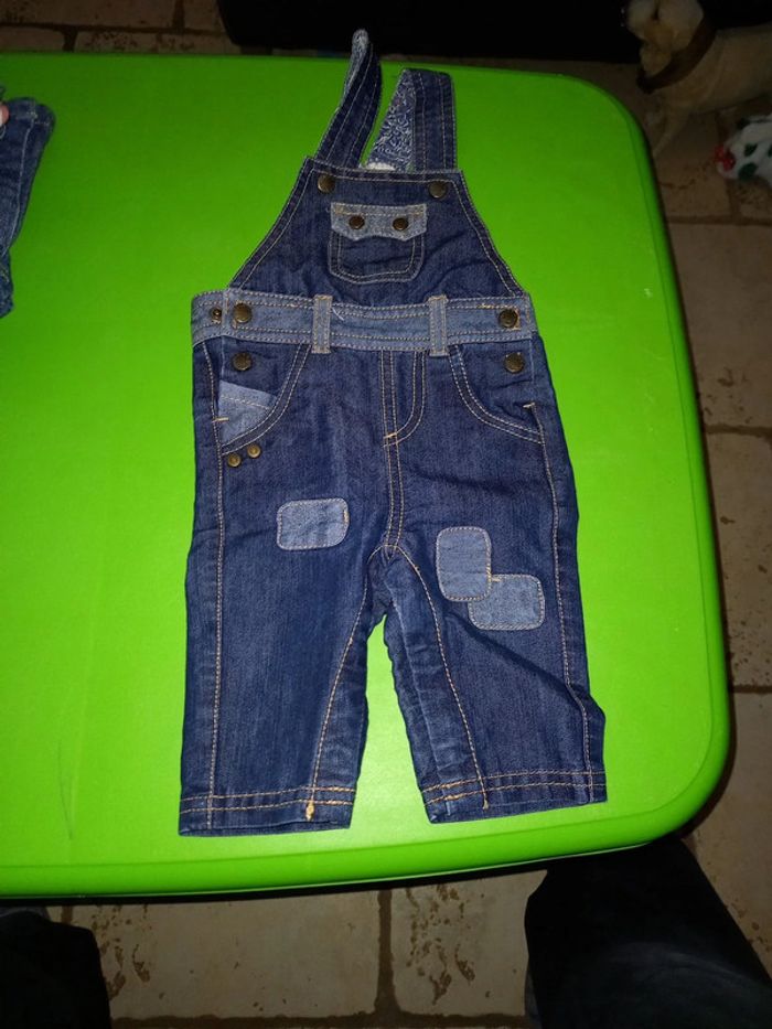 Salopette jeans 3 mois
