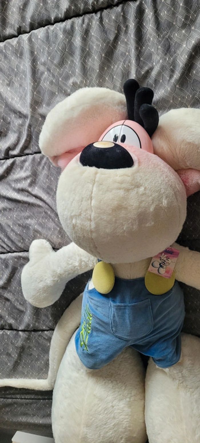 Peluche diddl géante avec étiquette - photo numéro 2