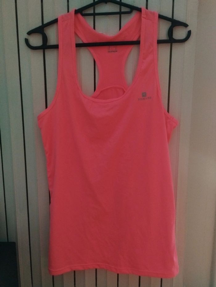 Top, débardeur de sport rose Domyos taille 40