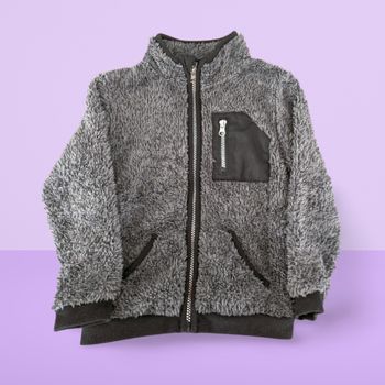 Veste Polaire Tissaia Effet "Moumoute