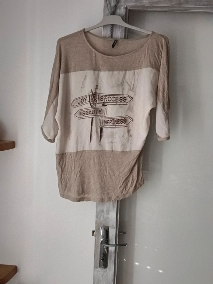 Maillot léger femme taille 34 oversize - photo numéro 2
