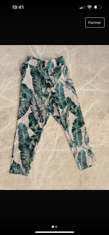 Pantalon fluide taille unique