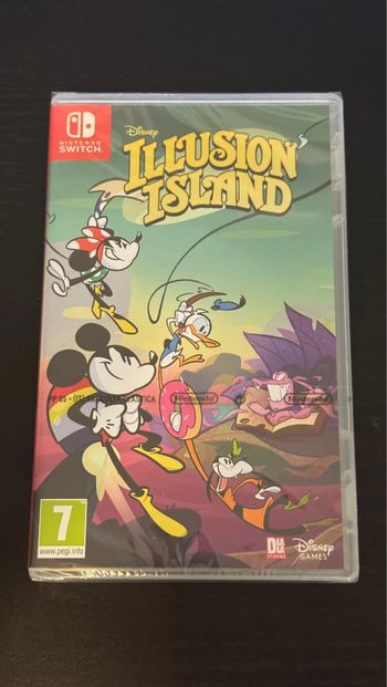 Jeu Nintendo switch Disney illusion island neuf