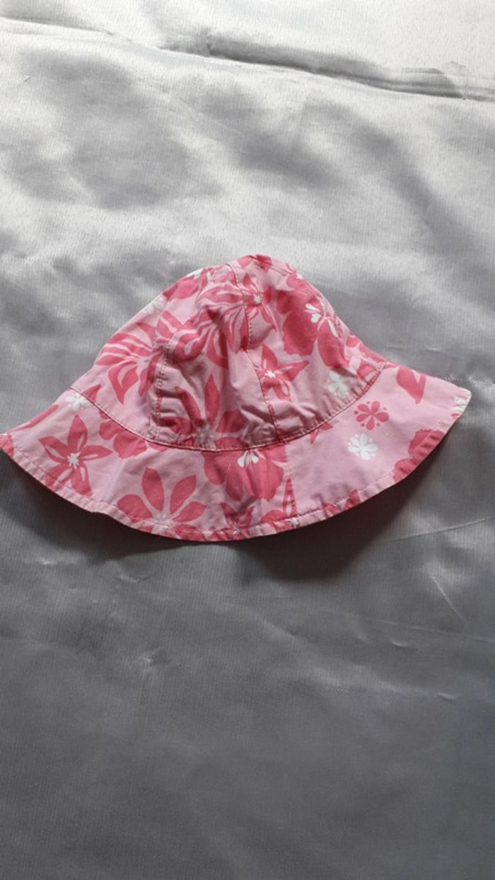 Chapeau Bob rose taille 6 mois