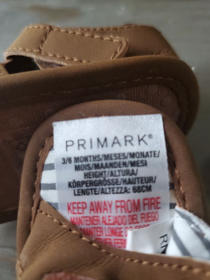 Sandalettes bébé 3/6 mois - photo numéro 3