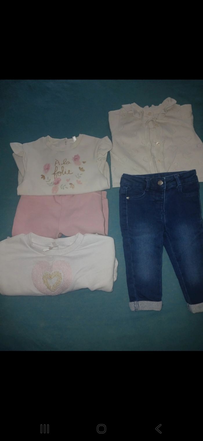 Lot bébé fille 6 mois