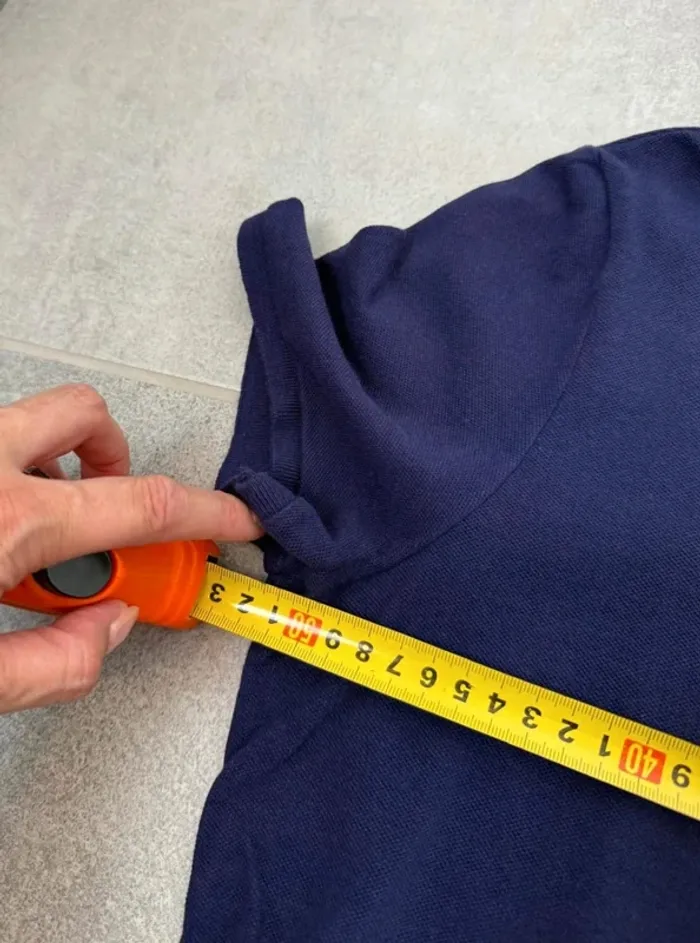 Polo Lacoste femme mauve foncé taille 46 soit XL super état - photo numéro 6
