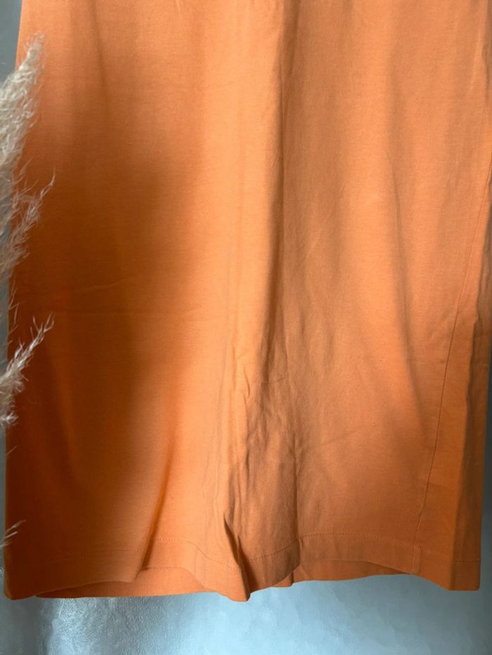 robe t-shirt sans manche orange H&M xs neuf - photo numéro 2