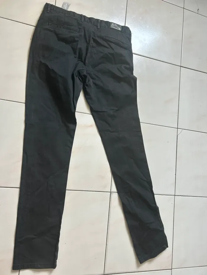 Chino - Zara - 38 noir - photo numéro 5
