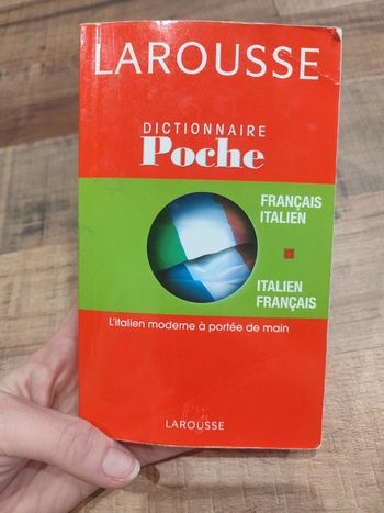 Dictionnaire La rousse Français Italien