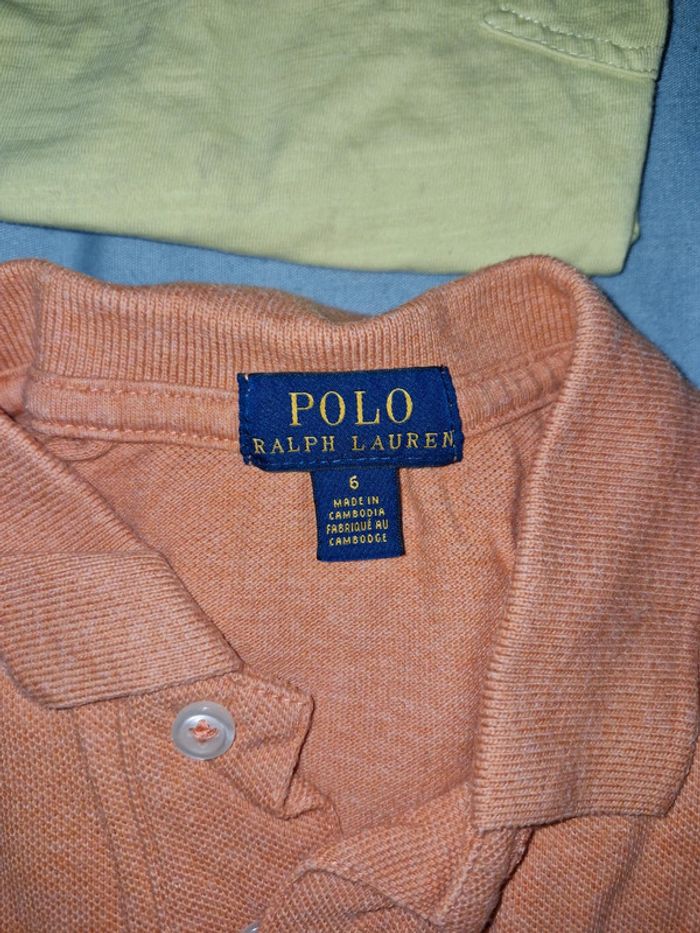 Lot 2 Tee-shirt 2 polo 6 ans - photo numéro 2