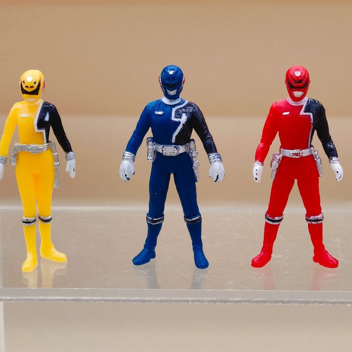Lot 5 mini figurines SPD - Power rangers - photo numéro 2