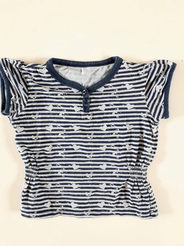 Lot tee-shirts 6-9 mois - photo numéro 4