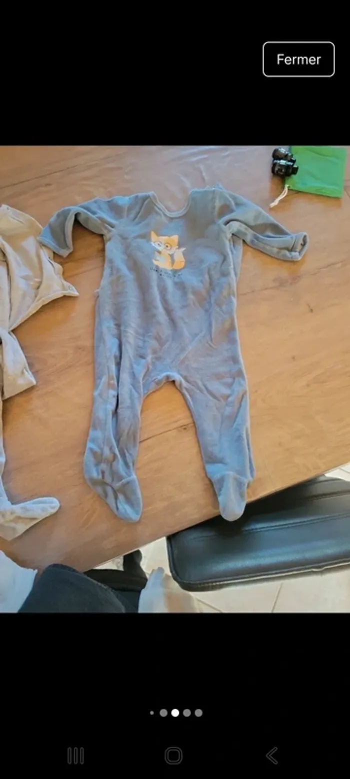 Lot de 3 pyjamas 12 mois - photo numéro 5