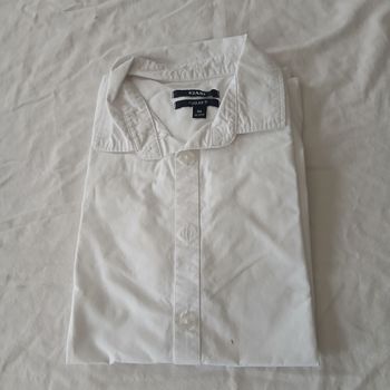 Chemise a manches courtes blanches • 10 ans • Kiabi 