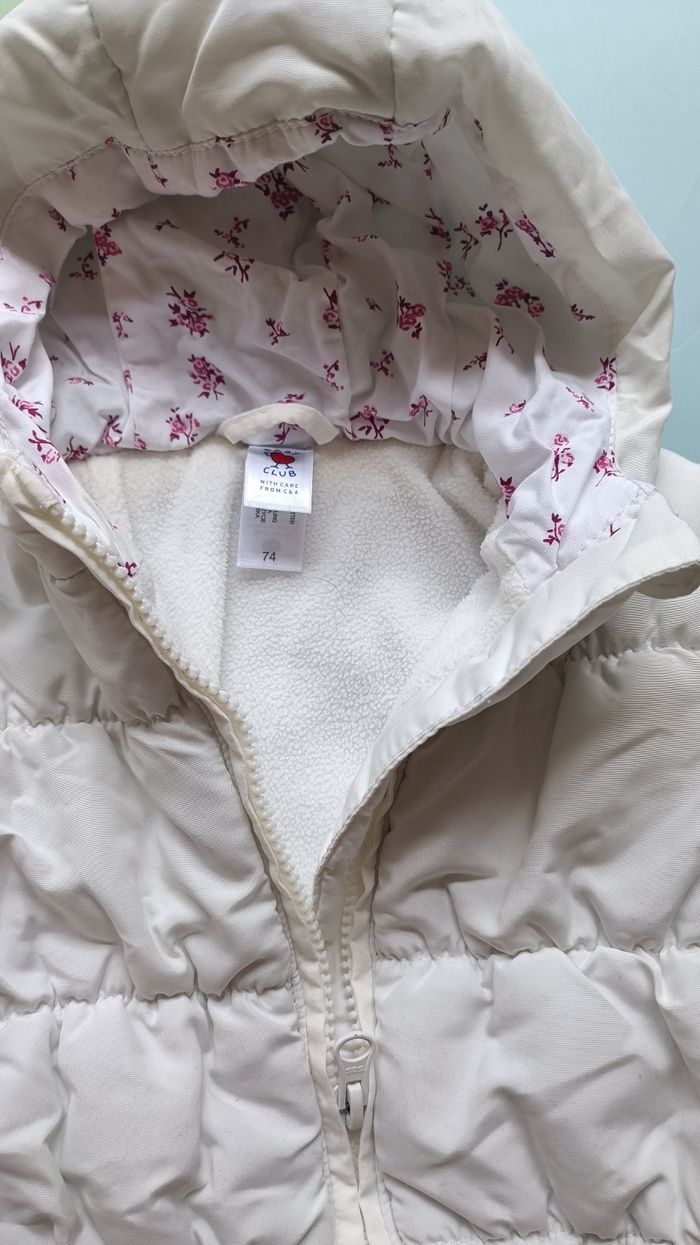 Manteau chaud 12 mois Baby Club - photo numéro 3