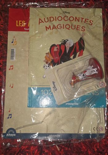 Audioconte magique altaya livre et figurine 102 dalmatiens 77