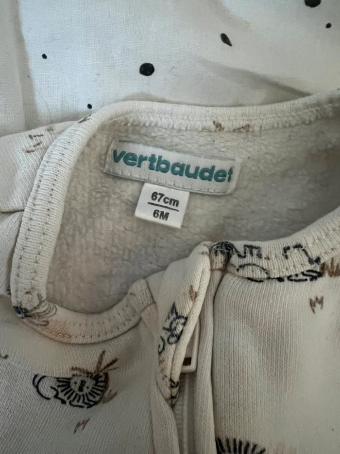 Pyjama Vertbaudet 6 mois - photo numéro 2