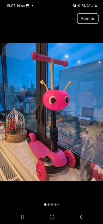 Trottinette équilibre 