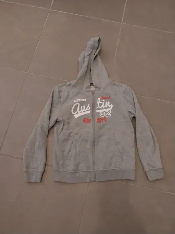Sweat chaud gris clair 12A