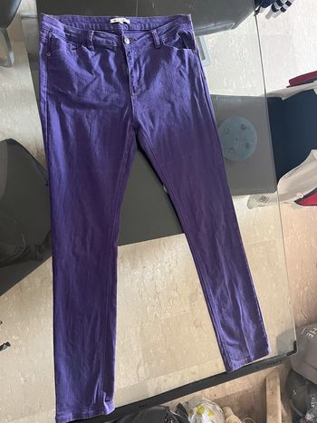 Jean femme violet