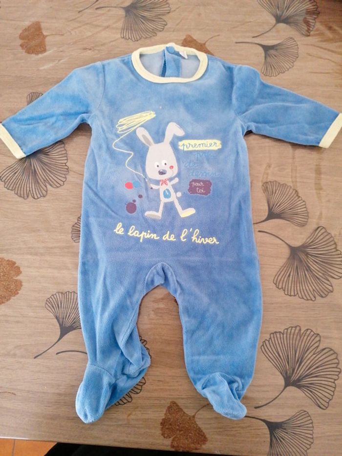 Lot pyjama chaud 3 mois - photo numéro 2